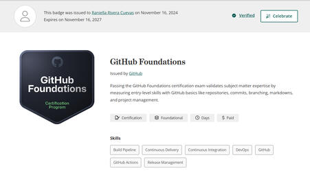 Github Foundations Badge